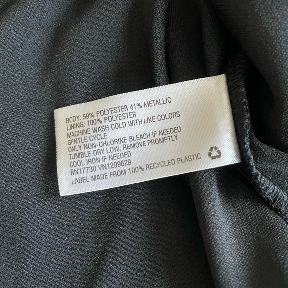 Xhilaration Long Sleeve Metallic Dress - Picture 6 of 10